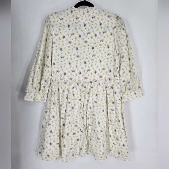 Hyacinth House Sweet Floral Amelia Mini Dress Size Small - Picture 5 of 7